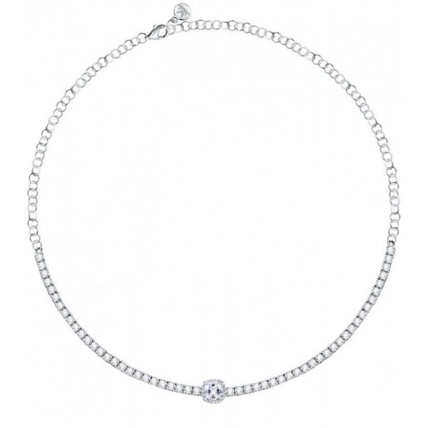 Morellato Tesori Womens Necklace in Silver SAIW107 Image of the Morellato Tesori Womens Necklace in Silver SAIW107
