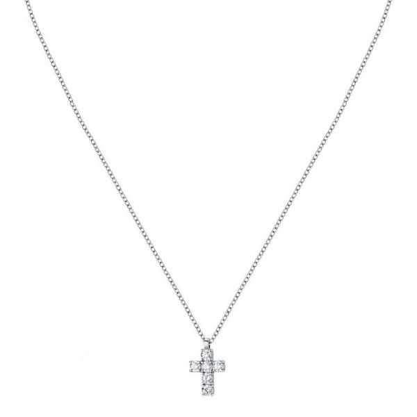 Morellato Tesori Womens Necklace in Silver SAIW118 Image of the Morellato Tesori Womens Necklace in Silver SAIW118