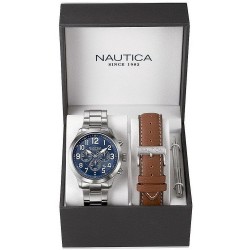 Montre Nautica Homme NCC 01 Box Set NAI18509G Chronographe