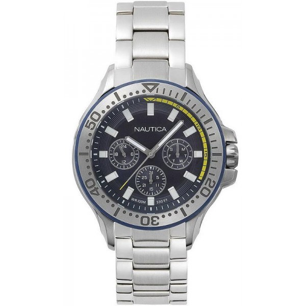 Nautica Herrenuhr Auckland NAPAUC003BR Multifunktions Kaufen Sie Nautica Herrenuhr Auckland NAPAUC003BR Multifunktions