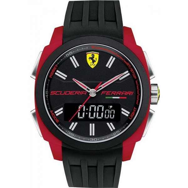 Comprare Orologio Scuderia Ferrari Uomo Aerodinamico Chrono 0830121