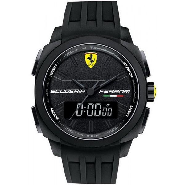 Montre Scuderia Ferrari Homme Aerodinamico Chrono 0830122 Acheter Montre Scuderia Ferrari Homme Aerodinamico Chrono 0830122