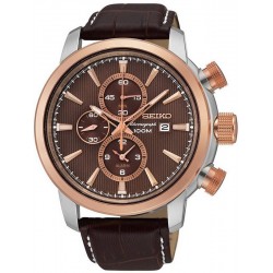 Acheter Montre Seiko Homme Neo Sport Alarm Chronograph Quartz SNAF52P1
