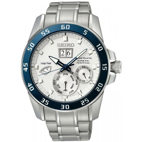 Reloj Seiko Hombre Sportura Kinetic Perpetual SNP085P1 Multifunción Comprar Reloj Seiko Hombre Sportura Kinetic Perpetual SNP085P1 Multifunción