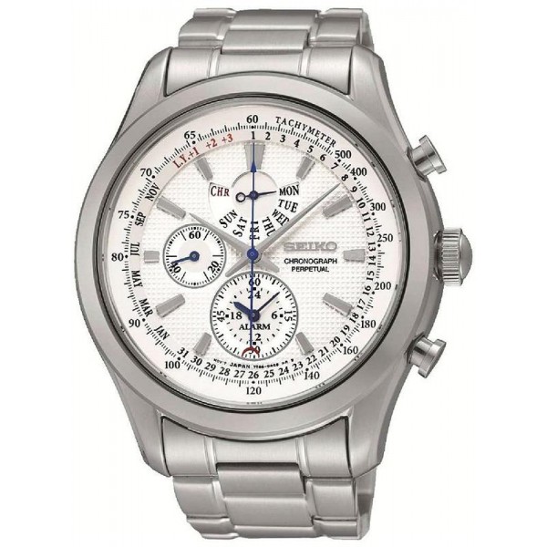 Comprare Orologio Seiko Uomo Chronograph Perpetual Calendar Alarm SPC123P1