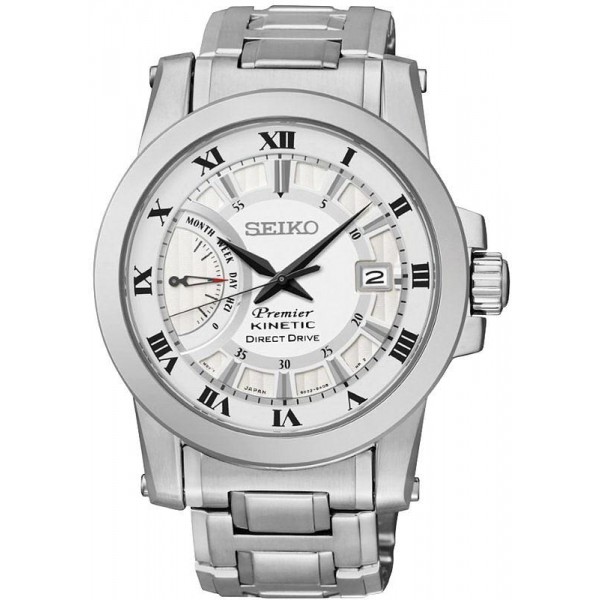 Comprare Orologio Seiko Uomo Premier Kinetic Direct Drive Cronografo SRG007P1