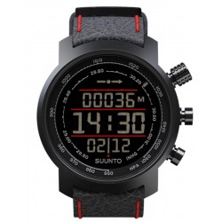 Acheter Montre Homme Suunto Elementum Terra Black / Red Leather SS019171000