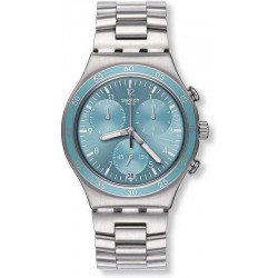 Montre Swatch Unisex Irony Chrono Clear Water YCS589G