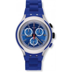 Buy Swatch Men's Watch Irony Xlite Blue Attack Chronograph YYS4017AG