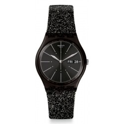 Swatch Women's Watch Gent Glitternoir GB755