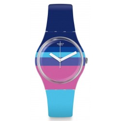 Swatch Women's Watch Gent Azul'Heure GE260