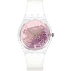 Swatch Ladies Watch Gent Pink Disco Fever GE290