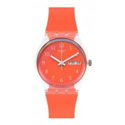 Buy Swatch Unisex Watch Gent Red Away GE722