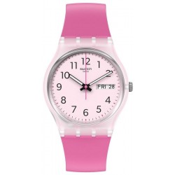 Swatch Ladies Watch Gent Rinse Repeat Pink GE724