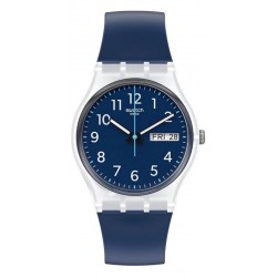 Buy Swatch Unisex Watch Gent Rinse Repeat Navy GE725