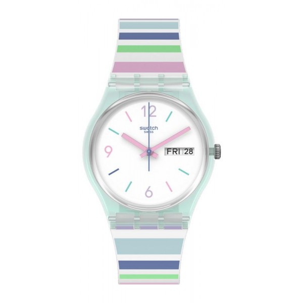 Buy Swatch Womens Watch Gent Pastel Zebra GL702