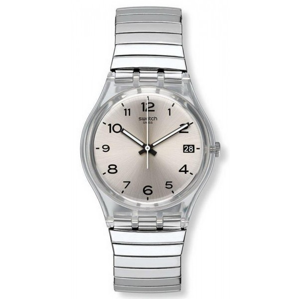 Swatch Unisex Watch Gent Silverall S GM416B Buy Swatch Unisex Watch Gent Silverall S GM416B