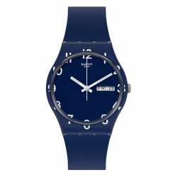 Buy Swatch Unisex Watch Gent Over Blue GN726