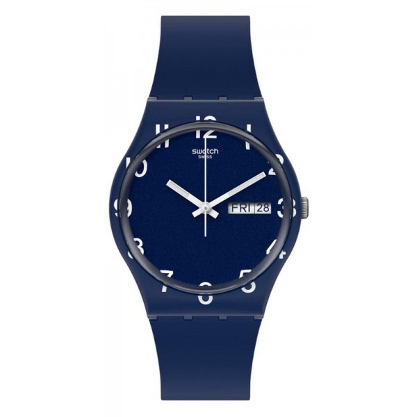 Buy Swatch Unisex Watch Gent Over Blue GN726