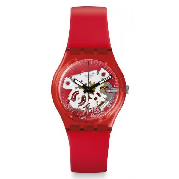 Buy Swatch Unisex Watch Gent Rosso Bianco GR178