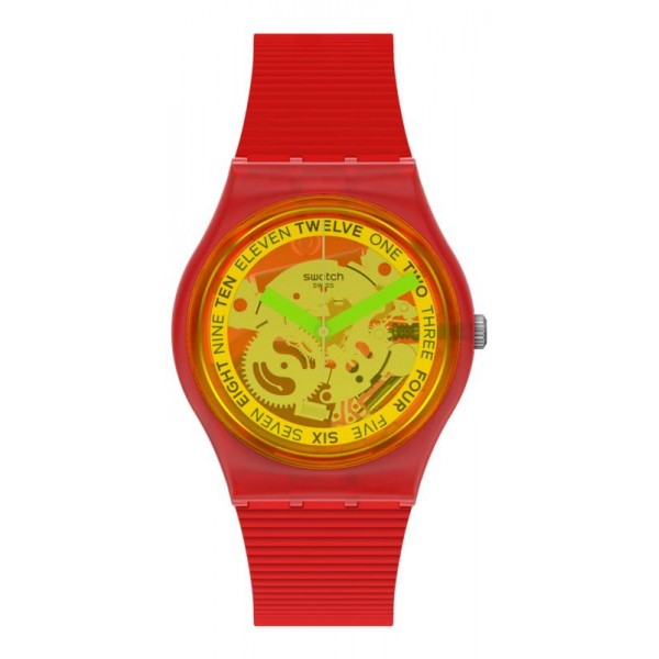 Buy Swatch Unisex Watch Gent Retro-Rosso GR185