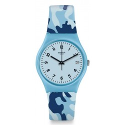 Montre Swatch Femme Gent Camoublue GS402