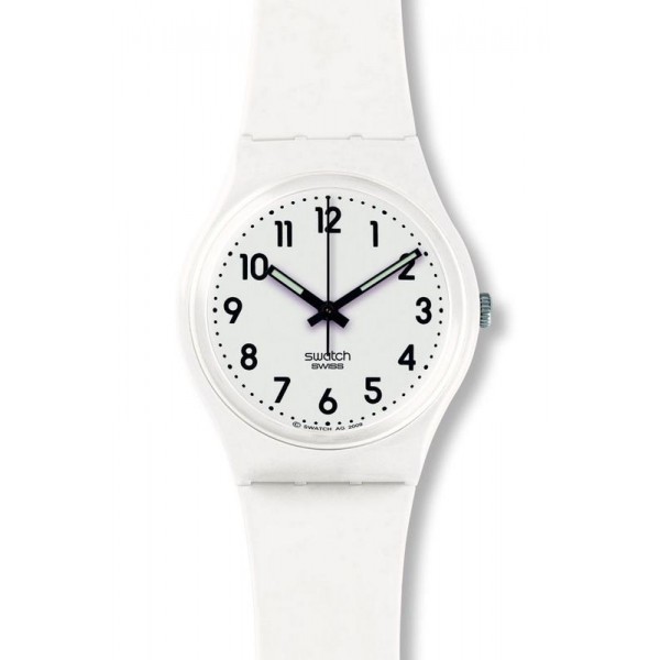 Swatch Unisex Watch Gent Just White Soft GW151O Buy Swatch Unisex Watch Gent Just White Soft GW151O