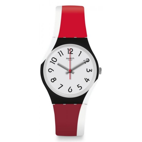 Swatch Unisex Watch Gent Redtwist GW208 Buy Swatch Unisex Watch Gent Redtwist GW208