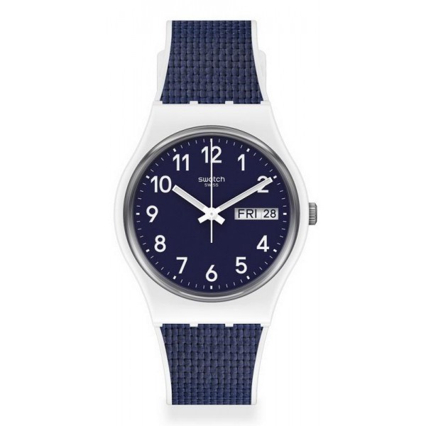 Buy Swatch Unisex Watch Gent Navy Light GW715