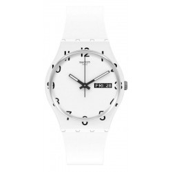 Buy Swatch Unisex Watch Gent Over White GW716