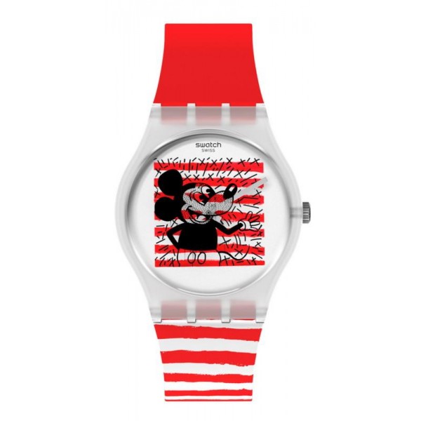 Comprar Reloj Mickey Mouse Swatch Mouse Marinière GZ352