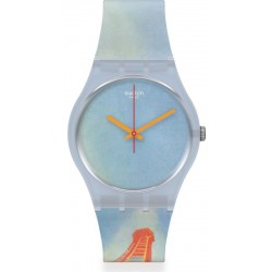 Buy Swatch Watch Centre Pompidou Eiffel Tower, by Robert Delaunay GZ357