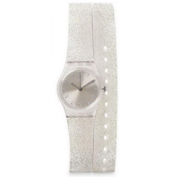 Buy Swatch Ladies Watch Lady Silver Glistar LK343
