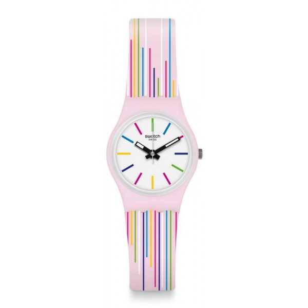 Buy Swatch Womens Watch Lady Pink Mixing LP155