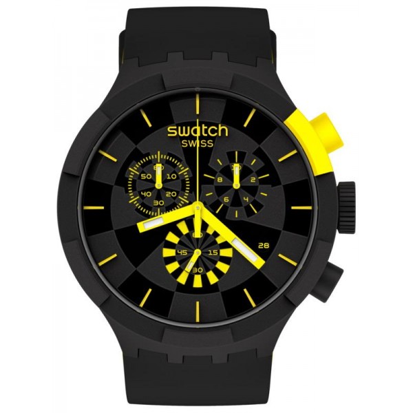 Swatch Uhr Big Bold Chrono Checkpoint Yellow SB02B403 Swatch Uhr Big Bold Chrono Checkpoint Yellow SB02B403 kaufen