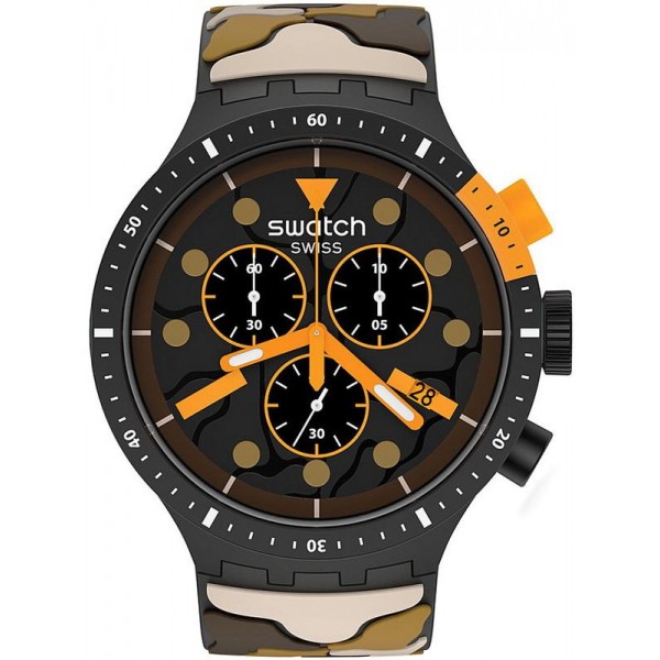 Swatch Uhr Big Bold Chrono Escapedesert SB02B410 Swatch Uhr Big Bold Chrono Escapedesert SB02B410 kaufen