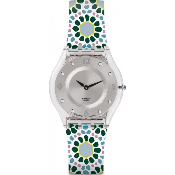 Acheter Montre Swatch Femme Skin Classic Botanical Bomb SFK327