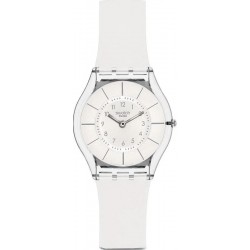 Swatch Women's Watch Skin Classic White Classiness SFK360