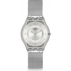 Orologio Swatch Unisex Skin Classic Metal Knit SFM118M