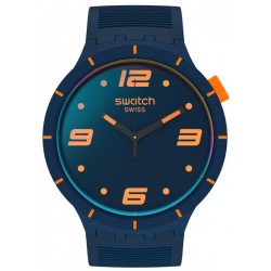 Montre Swatch Big Bold Futuristic Blue SO27N110