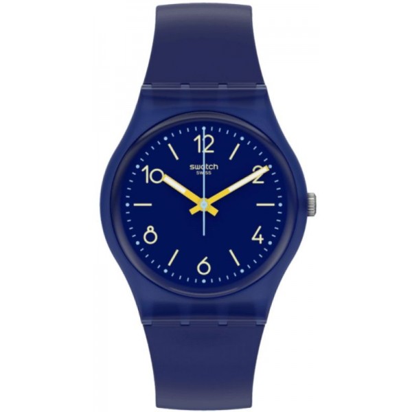 Buy Swatch Unisex Watch Gent Indigo Swing SO28N108
