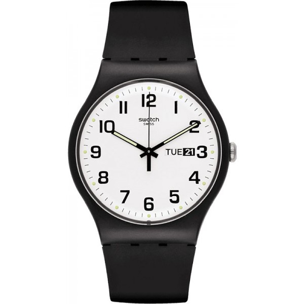 Buy Swatch Unisex Watch New Gent Twice Again SO29B703
