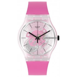 Swatch Ladies Watch New Gent Pink Daze SO29K107