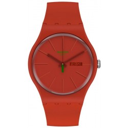 Swatch Unisex Watch New Gent Redvremya SO29R700