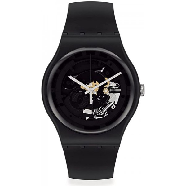 Comprar Reloj Swatch Unisex New Gent Spot Time Black SO32B108