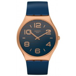 Buy Swatch Mens Watch Skin Irony Night Trick SS07G101