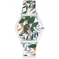 Reloj Swatch Mujer Skin Classic Leaves Jungle SS08K111