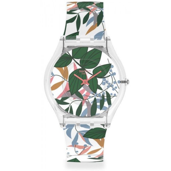 Swatch Ladies Watch Skin Classic Leaves Jungle SS08K111 Buy Swatch Ladies Watch Skin Classic Leaves Jungle SS08K111