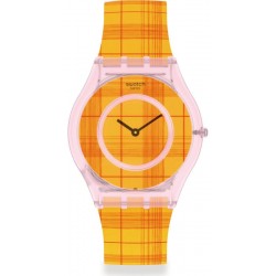Acheter Montre Swatch Femme Skin Classic Fire Madras 01 SS08Z105