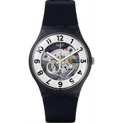 Swatch Unisex Watch New Gent Skeletor SUOB134